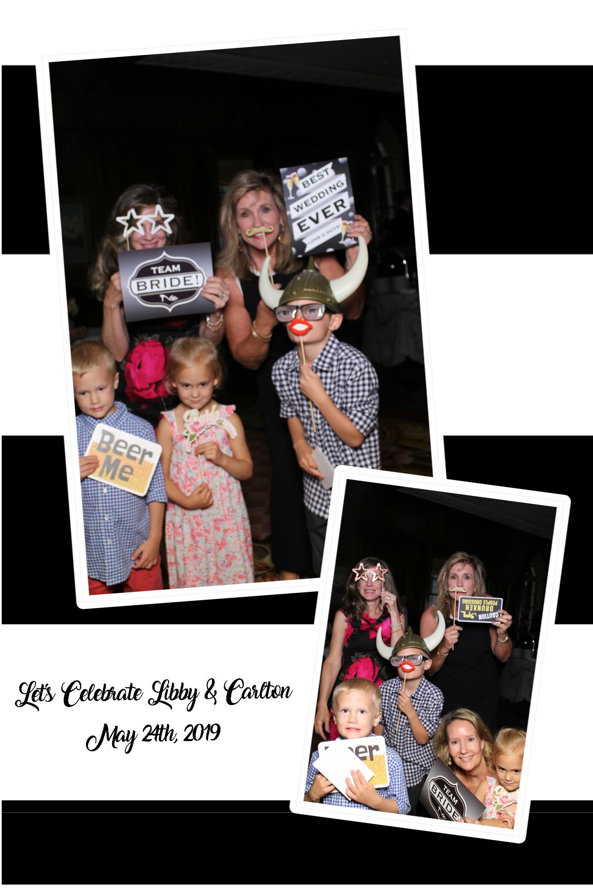 Let's Celebrate Libby & Carlton | View more photos from the event at gallery.photoboothcincy.com/u/PhotoBoothCincy/Lets-Celebrate-Libby-Carlton